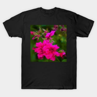 Geranium Flowers T-Shirt